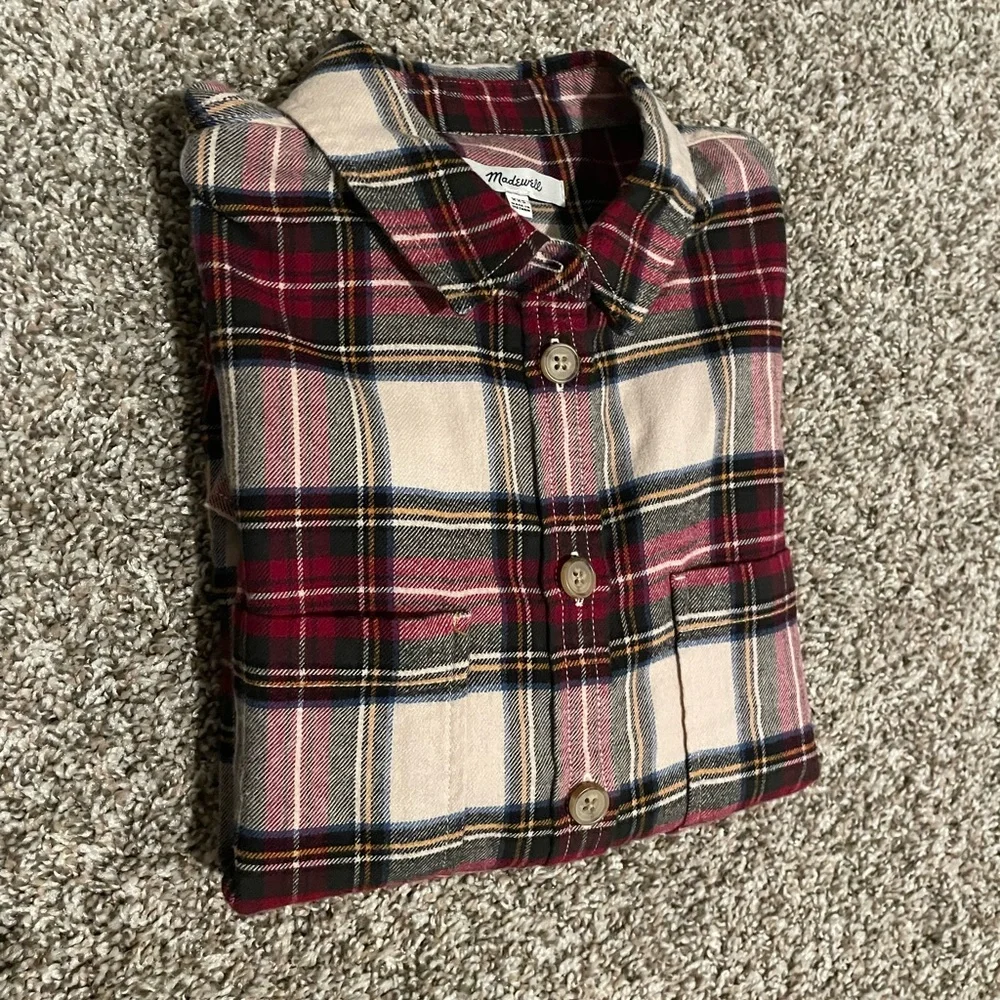 Madewell Flannel - Picture 7 of 9